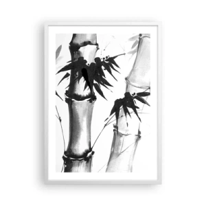 Plakat i hvid ramme - Nærbillede af Orienten - 50x70 cm