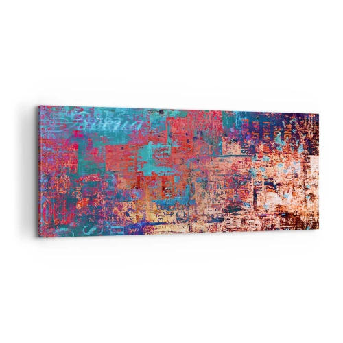 Lærredstryk - Billede på lærred - Hukommelse og glemsel - 100x40 cm