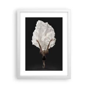 Plakat i hvid ramme - Usædvanlige baner - 30x40 cm
