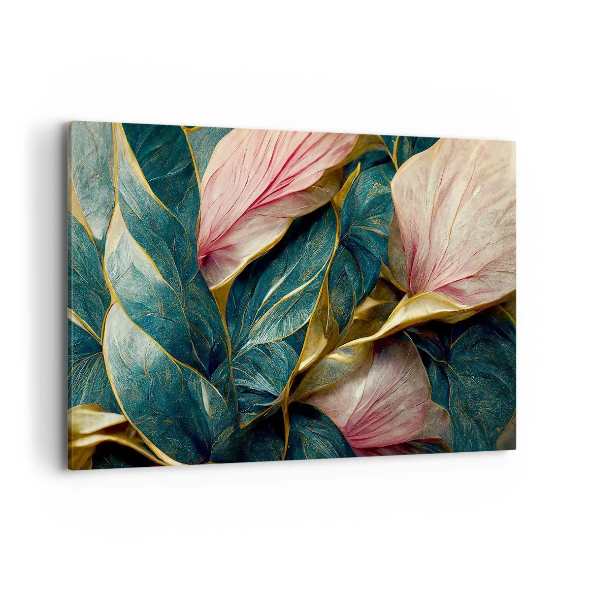 Lærredstryk - Billede på lærred - Naturlig elegance og stil - 120x80 cm