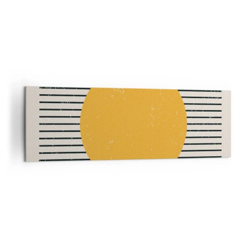 Lærredstryk - Billede på lærred - Enkelthedens kraft - 160x50 cm