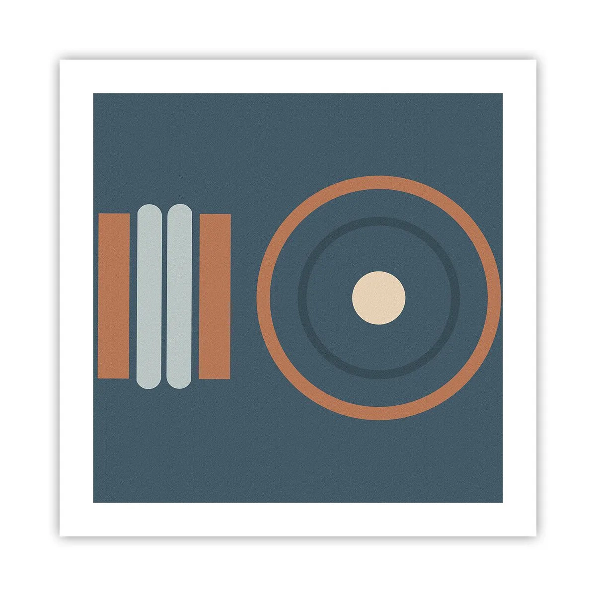 Plakat - Essensen af tingene - 50x50 cm