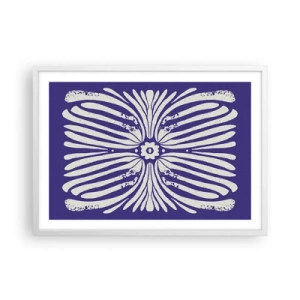 Plakat i hvid ramme - Etniske inspirationer - 70x50 cm