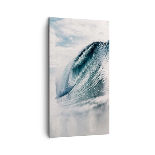 Lærredstryk - Billede på lærred - Topmøde om vand - 45x80 cm