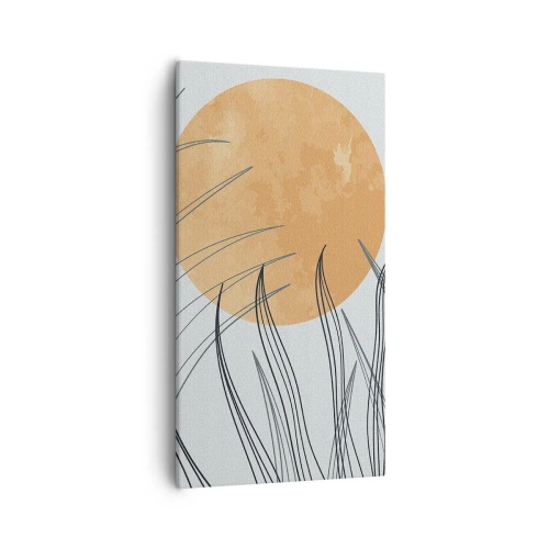 Lærredstryk - Billede på lærred - Altid mod solen - 55x100 cm