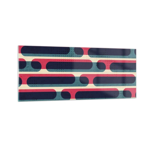Billede på glas - Indad og fremad - 100x40 cm