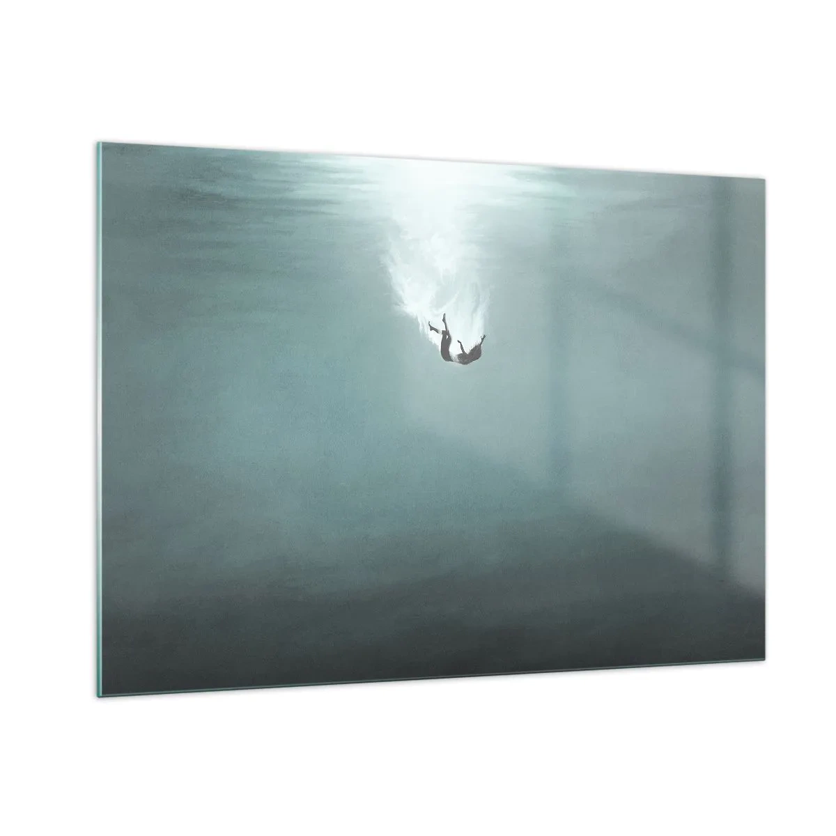 Billede på glas - I havets favntag - 100x70 cm