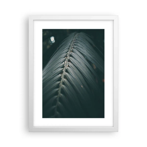 Plakat i hvid ramme - Naturens præcision - 30x40 cm