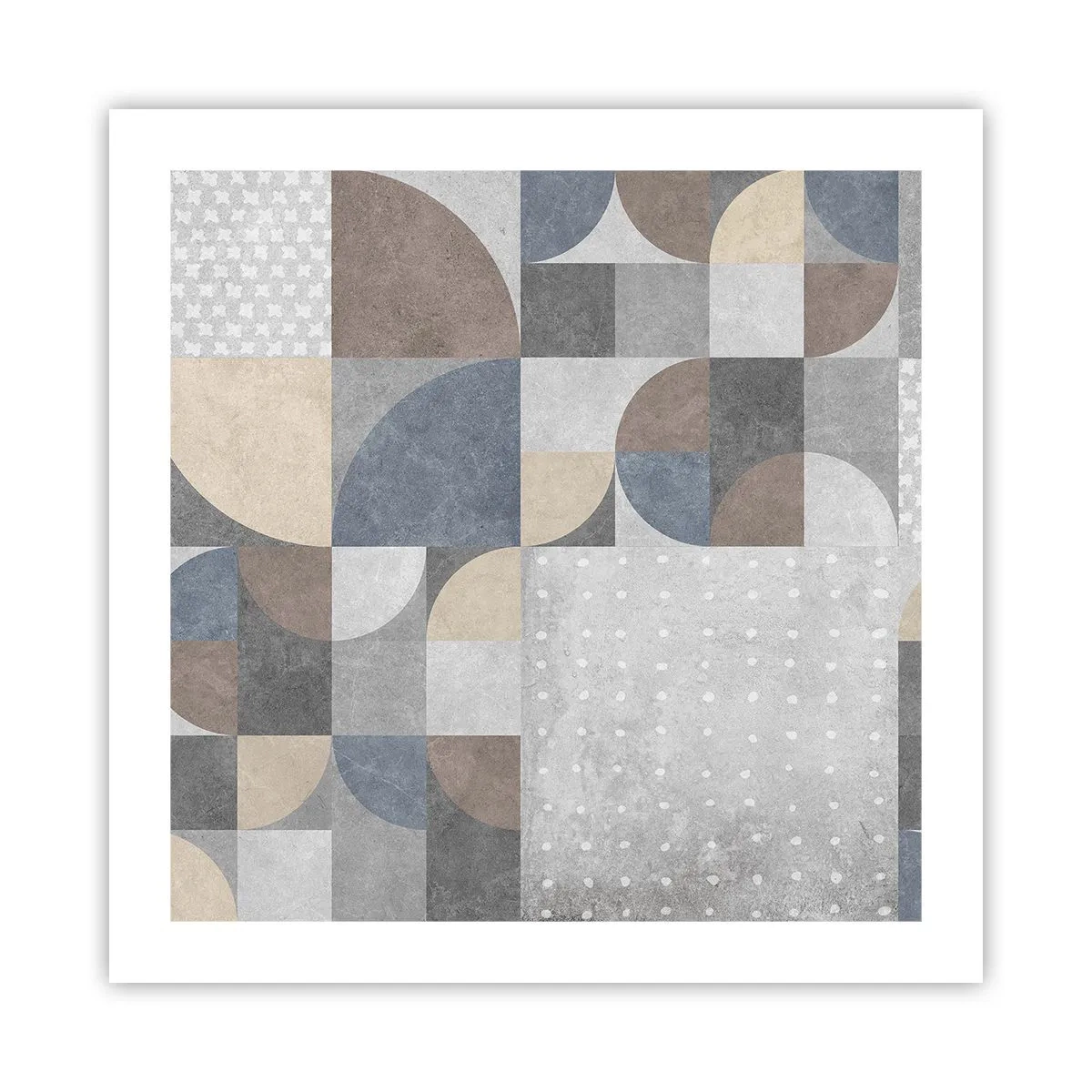 Plakat - Keramisk fantasi - 50x50 cm