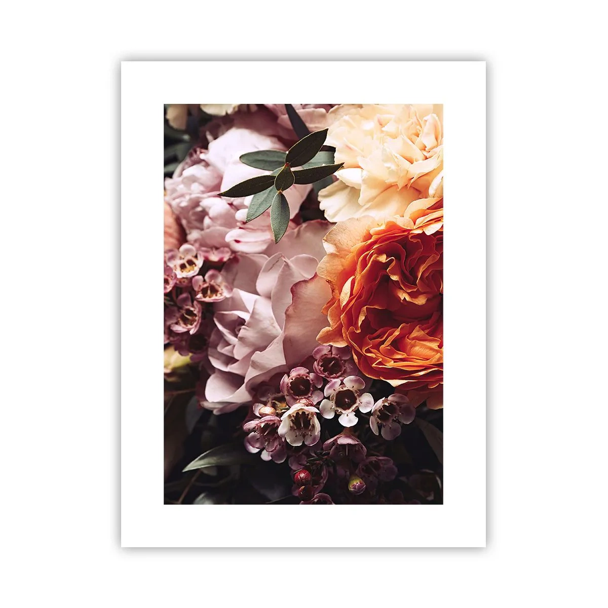 Plakat - Indhyllet i skønhed - 30x40 cm