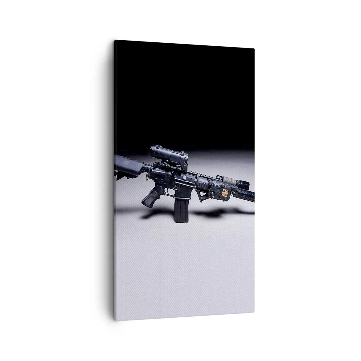 Lærredstryk - Billede på lærred - Den mørke ridder - 45x80 cm