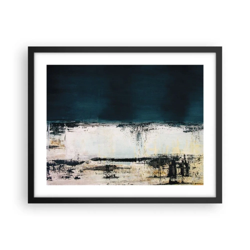 Plakat i sort ramme - Vandret sammensætning - 50x40 cm