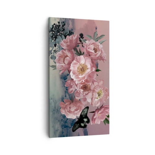 Lærredstryk - Billede på lærred - Højdepunktet af romantikken - 45x80 cm