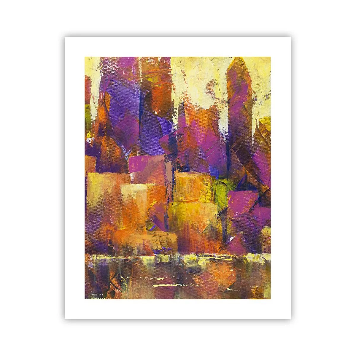 Plakat - Metropolitansk sammensætning - 40x50 cm