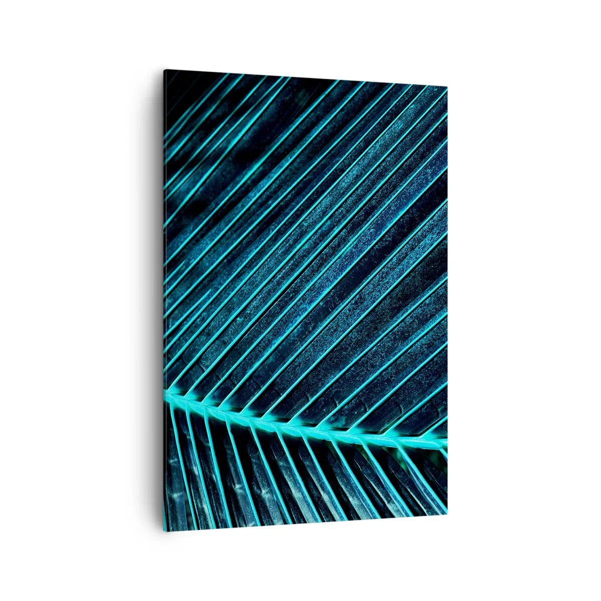 Lærredstryk - Billede på lærred - Tekstur af grønt - 70x100 cm