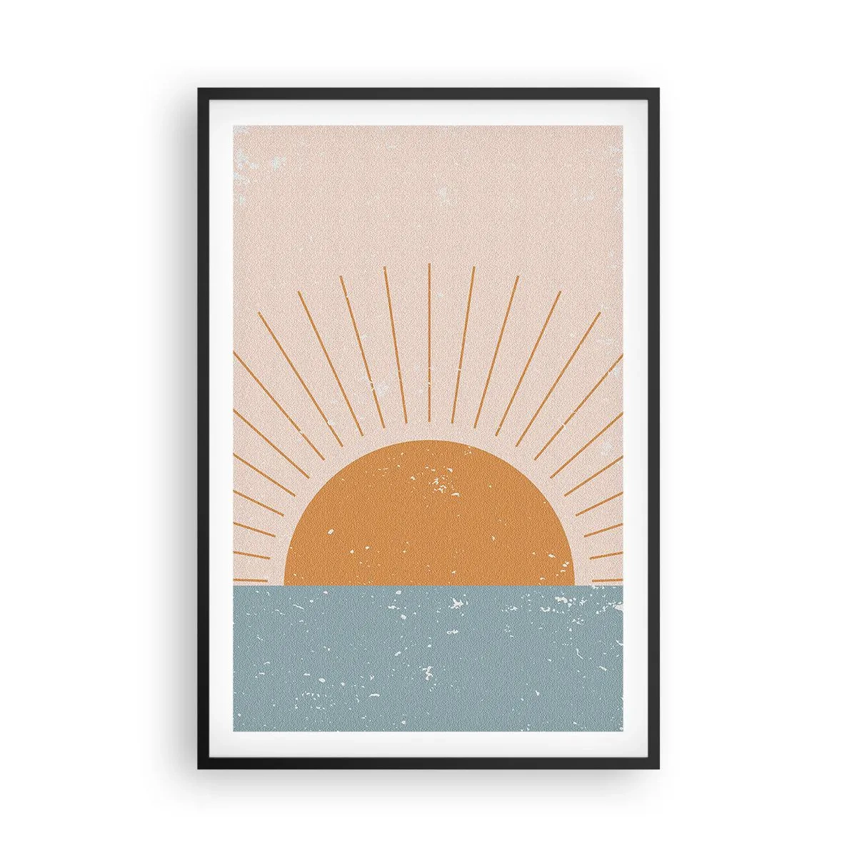 Plakat i sort ramme - Et dagligt mirakel - 61x91 cm