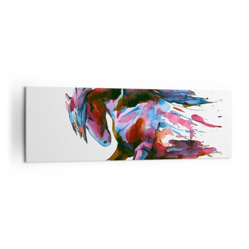 Lærredstryk - Billede på lærred - I henrykkelse - 160x50 cm