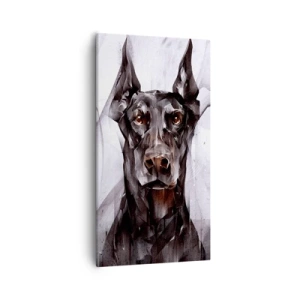 Lærredstryk - Billede på lærred - Nobelt født - 55x100 cm