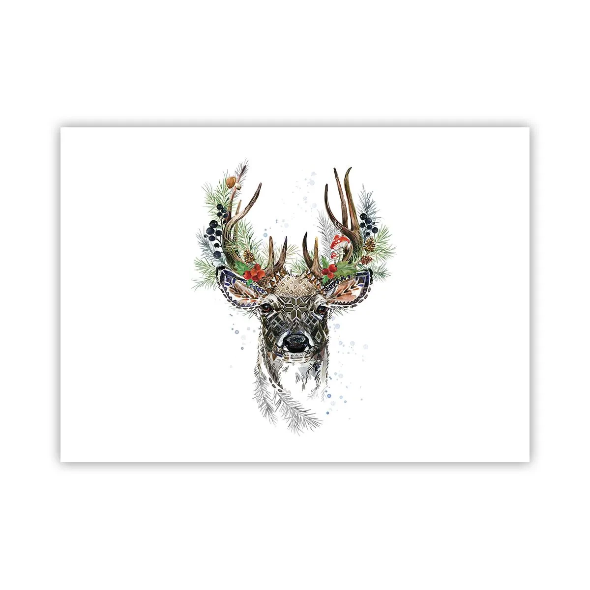 Plakat - I festlig påklædning - 70x50 cm