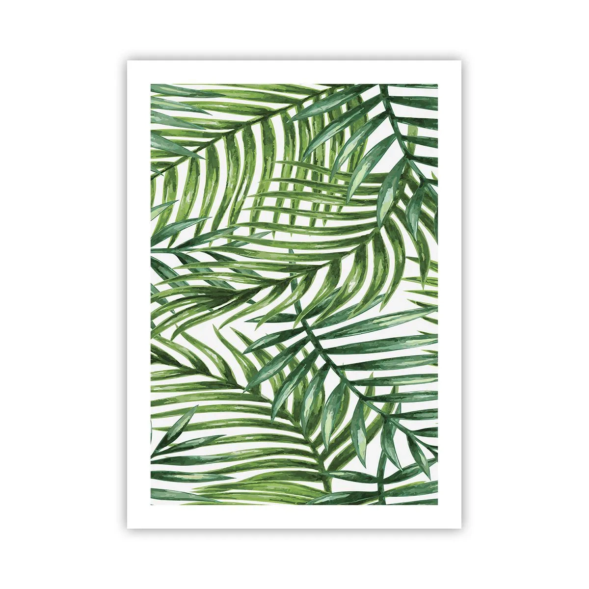 Plakat - Under det grønne baldakin - 50x70 cm