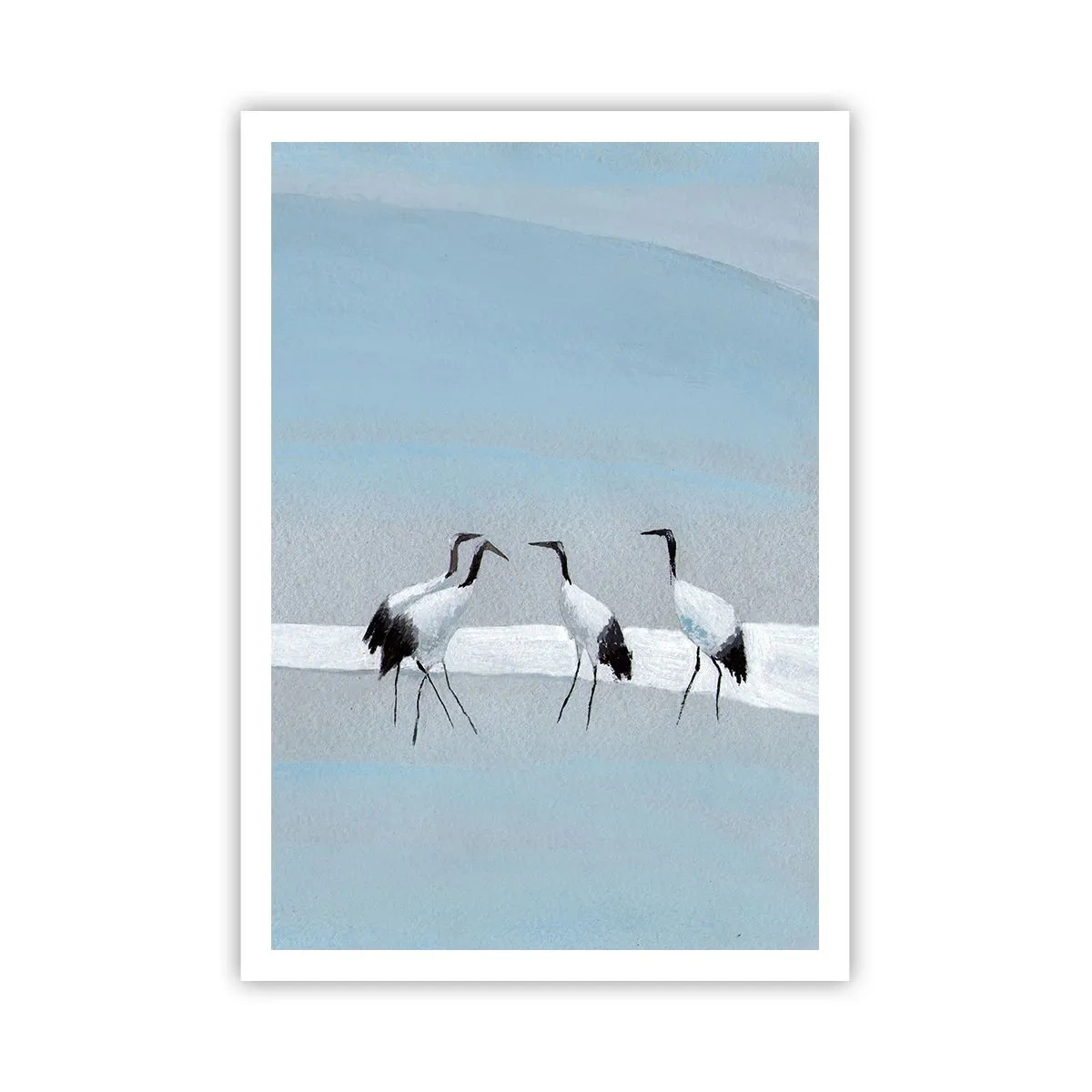 Plakat - Efter en varm dag - 70x100 cm