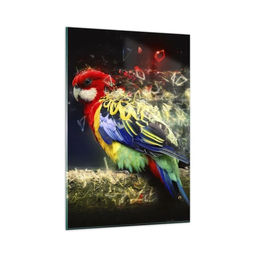 Billede på glas - Budbringeren af udstråling - 80x120 cm