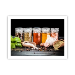 Plakat - For at livet kan smages - 70x50 cm