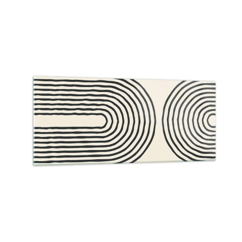 Billede på glas - Kommer snart... - 120x50 cm