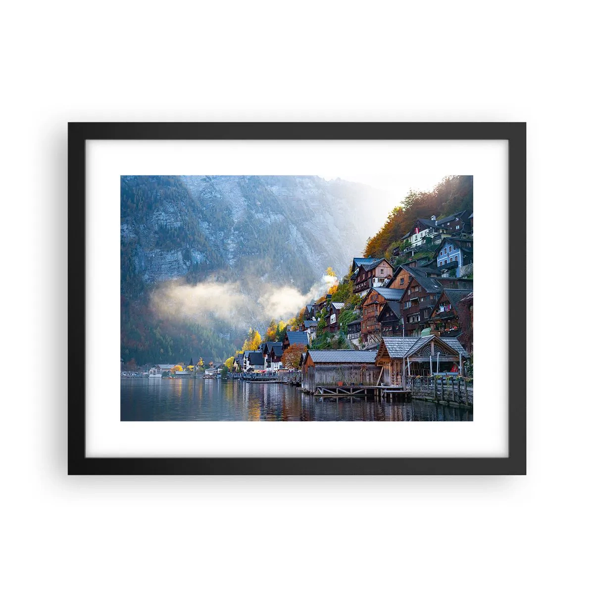Plakat i sort ramme - Alpine climes - 40x30 cm