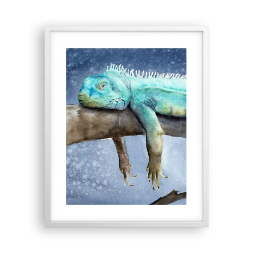 Plakat i hvid ramme - Det er godt! - 40x50 cm