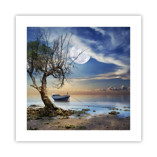 Plakat - Er dette enden eller begyndelsen? - 40x40 cm