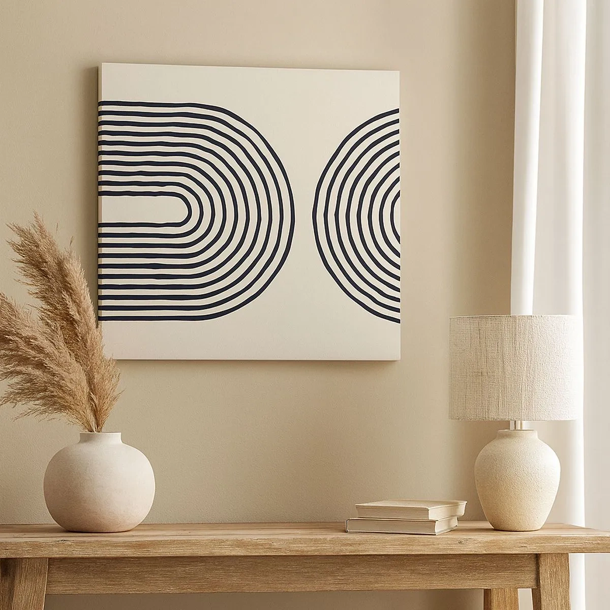 Lærredstryk - Billede på lærred - Kommer snart... - 30x30 cm