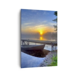 Lærredstryk - Billede på lærred - Hvordan det almindelige bliver til noget magisk - 70x100 cm