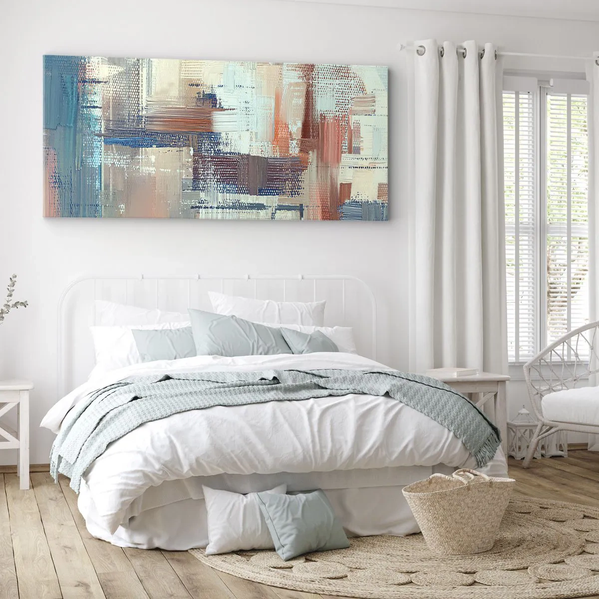 Lærredstryk - Billede på lærred - At nå lyset - 100x40 cm