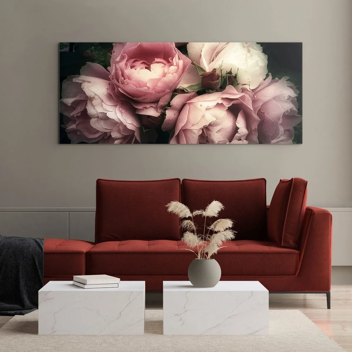 Billede på glas - Belle epoque charme - 120x50 cm