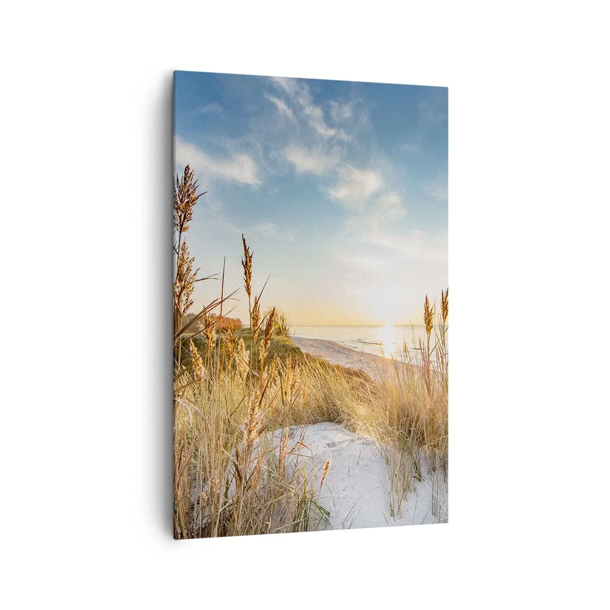 Lærredstryk - Billede på lærred - Nordstrand - 80x120 cm