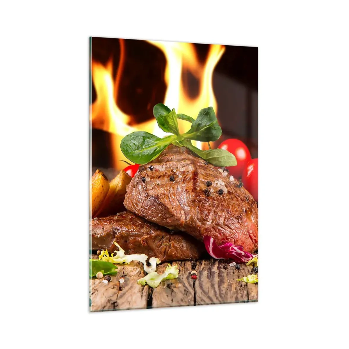 Billede på glas - Fremkaldt med varme - 80x120 cm