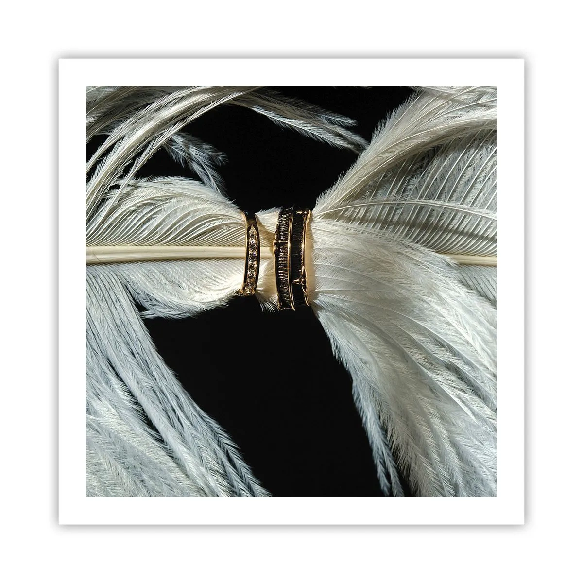 Plakat - ...og jeg vil ikke forlade dig... - 60x60 cm