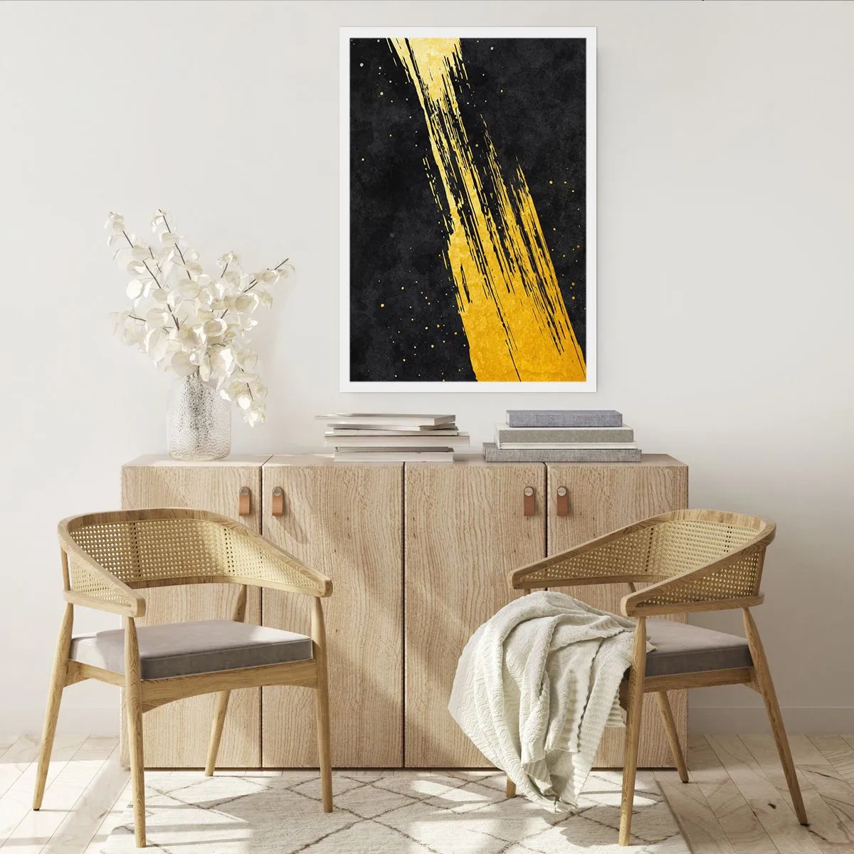 Plakat - Hop ind i hyperrummet - 40x50 cm