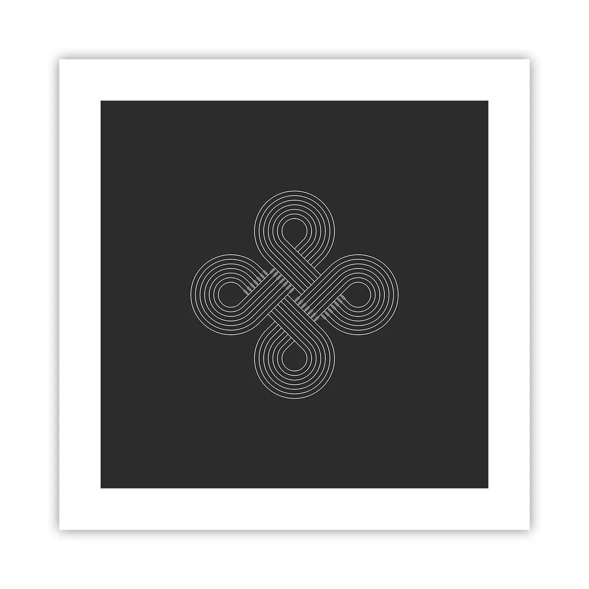 Plakat - I den keltiske ånd - 40x40 cm