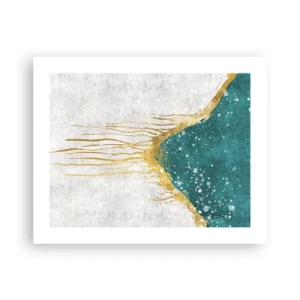 Plakat - Gyldent tidevand - 50x40 cm