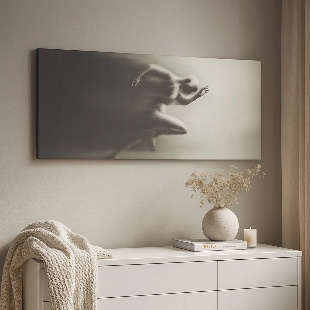 Lærredstryk - Billede på lærred - Ustoppelig - 30x30 cm