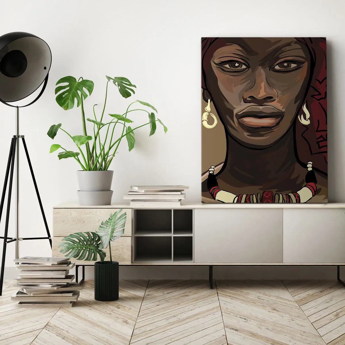 Lærredstryk - Billede på lærred - Ibenholt Venus - 50x70 cm