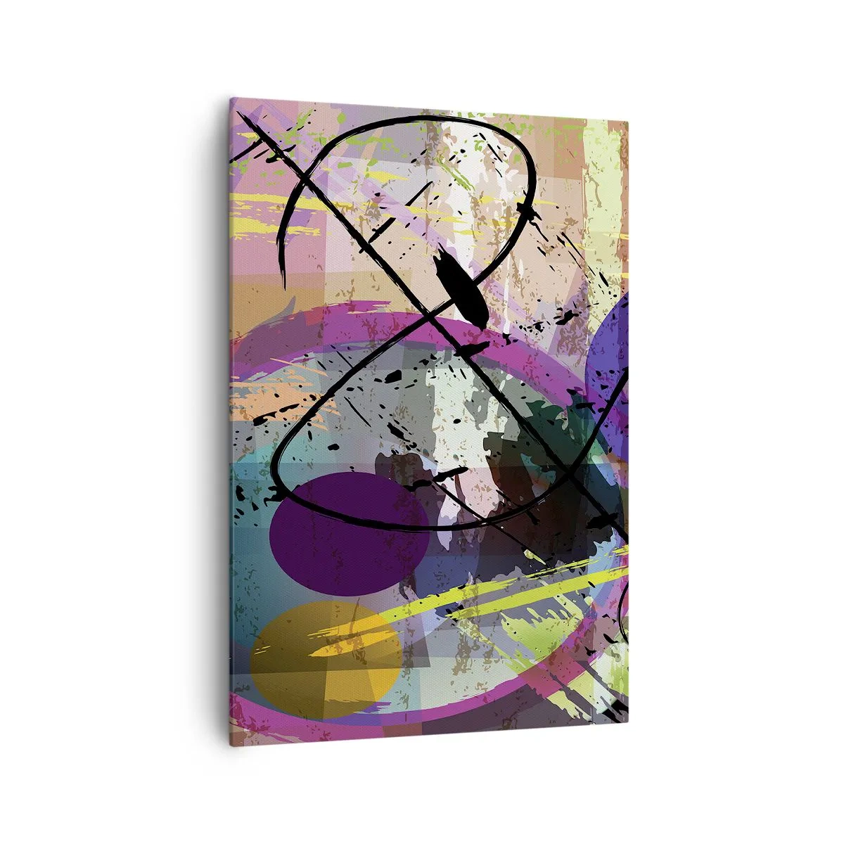 Lærredstryk - Billede på lærred - Kan være lige eller rundt - 70x100 cm