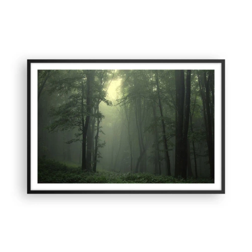 Plakat i sort ramme - Før han vågner op - 91x61 cm