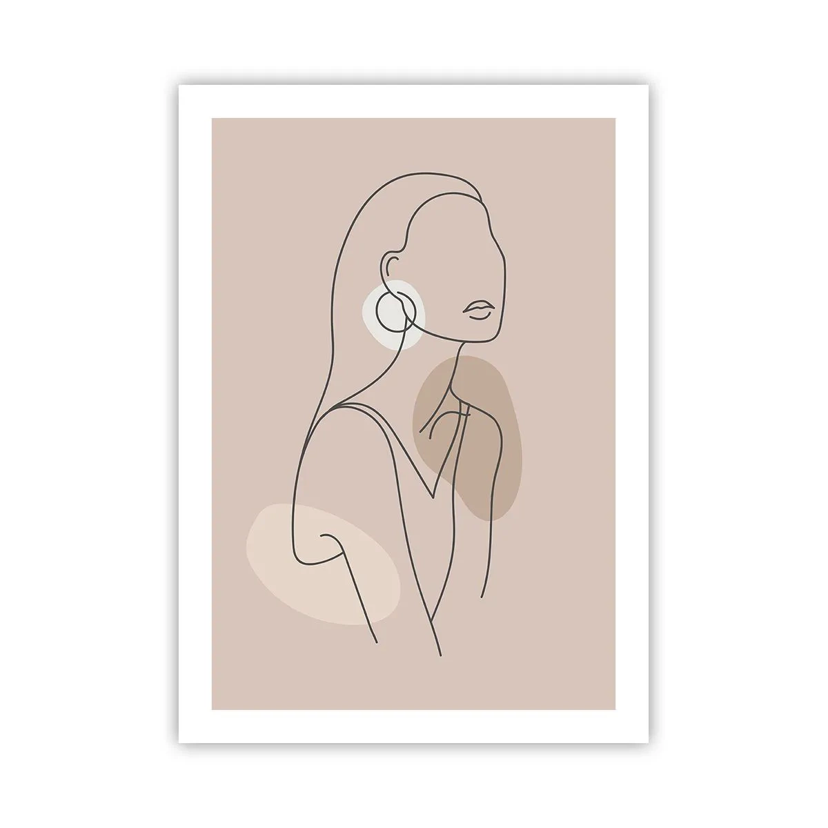 Plakat - Et ikon for pigelivet - 50x70 cm