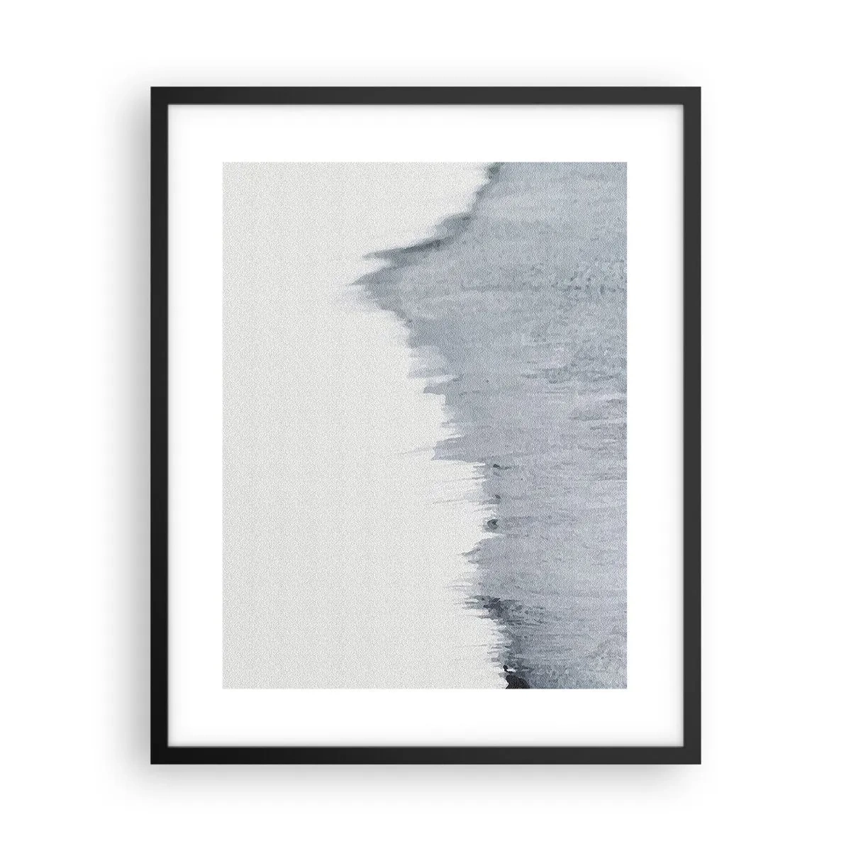 Plakat i sort ramme - Mystisk plade - 40x50 cm