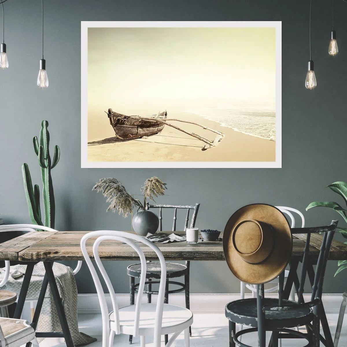 Plakat - Et minde om Sydhavet - 100x70 cm