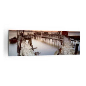 Lærredstryk - Billede på lærred - Autentisk, ikke en turistattrapp - 160x50 cm