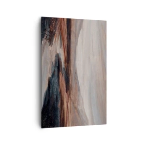 Lærredstryk - Billede på lærred -  Fredfyldt dal - 80x120 cm